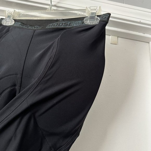 Women’s Moose Racing XCR Cross Country Leggings Black Size Large Inserts - Picture 3 of 5